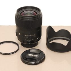 Sigma ART 35mm F1.4 Nikon F mount