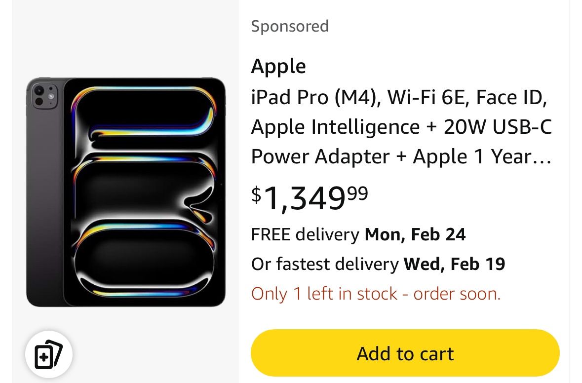 iPad Pro 6th Generation