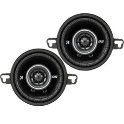 Kicker DSC350 3.5" Coaxial Car Speakers 4 Ohm Pair 3 1/2 Inch