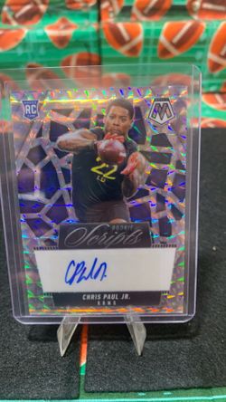 Chris Paul Jr Rookie scripts Auto