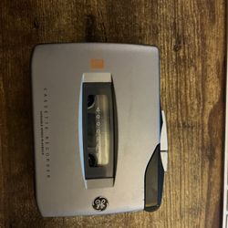 General Electric Variable Speed Tape Cassette Recorder AVR Model 3-5366A Works!