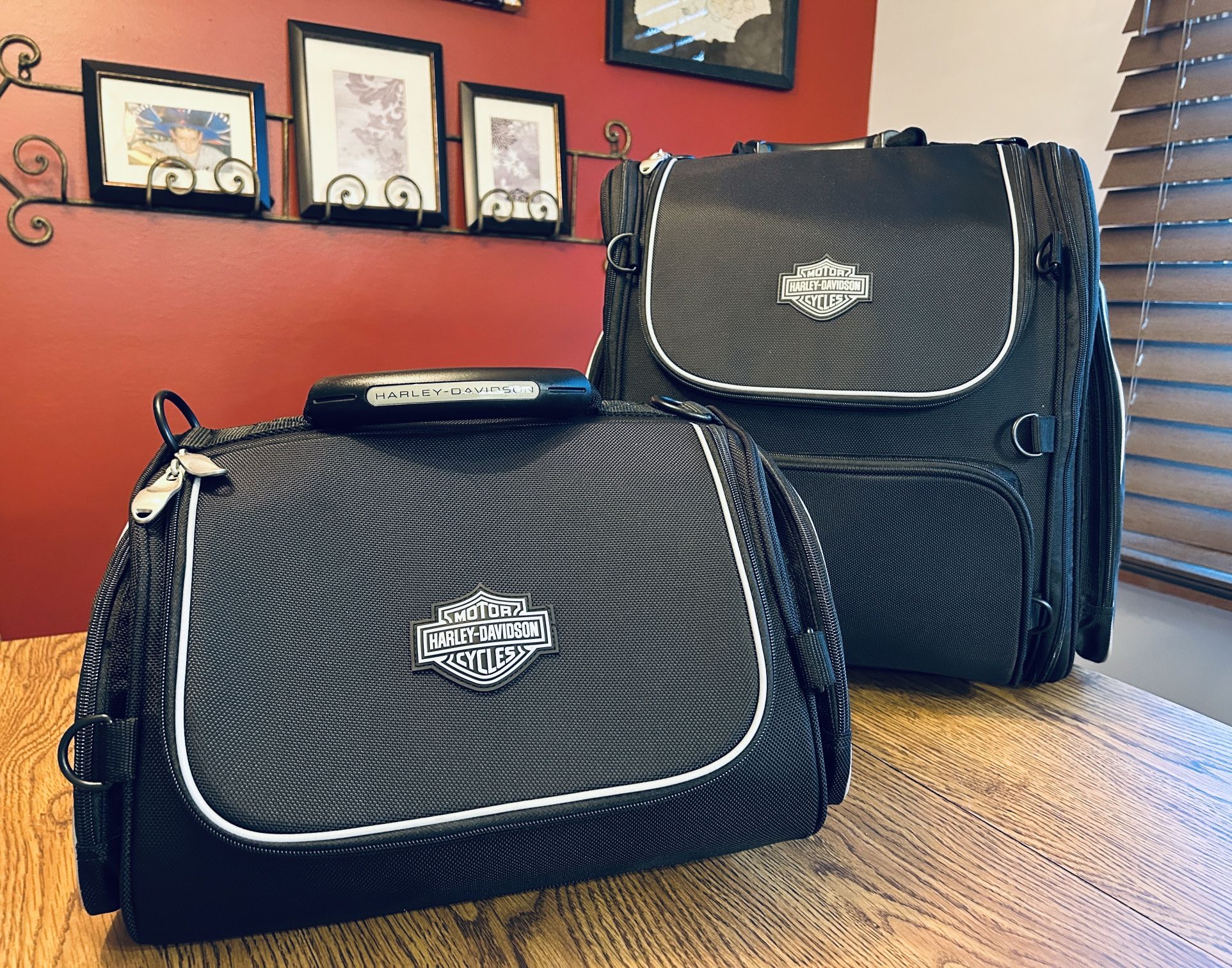 Harley Davidson Touring Luggage Bag Plus Overnight Bag