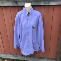 Sweatshirt Jacket, PAC Blue, EUC, XL