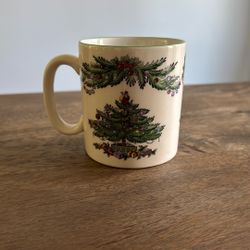 Spode Christmas Tree Garland Coffee Mug 2005