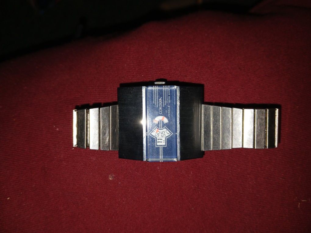 Cordura 17 Jewels Hour Jump Vintage Watch