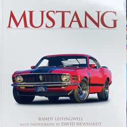 Large Mustang Coffee Table Book