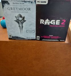 Elder Scrolls Greymore Collector Edition /Rage 2 Collectors Edition For PC Mac