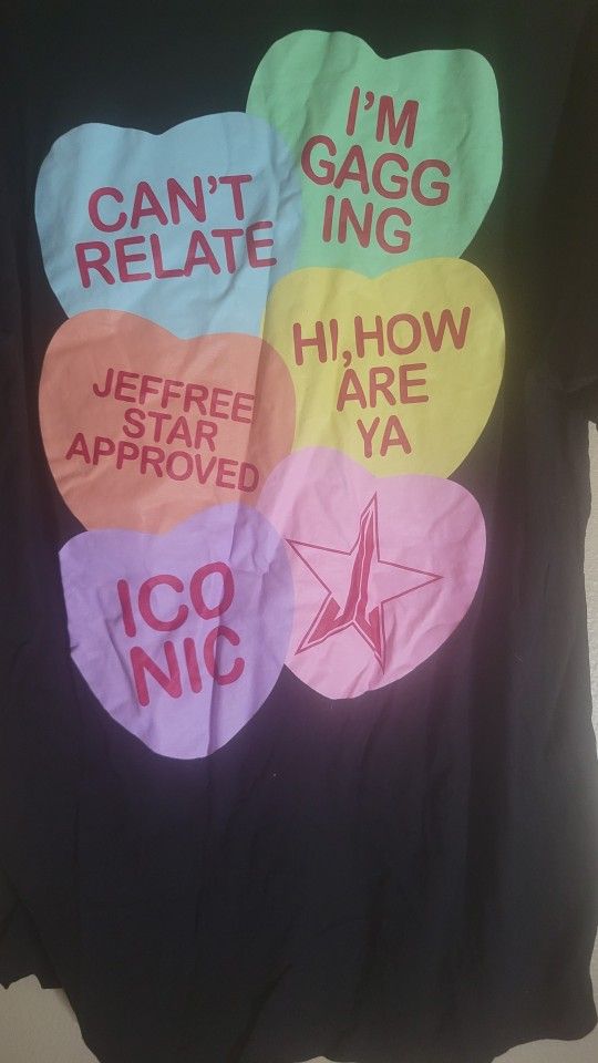 Jeffery Star Valentine's Limited Edition Tee XL & Hat