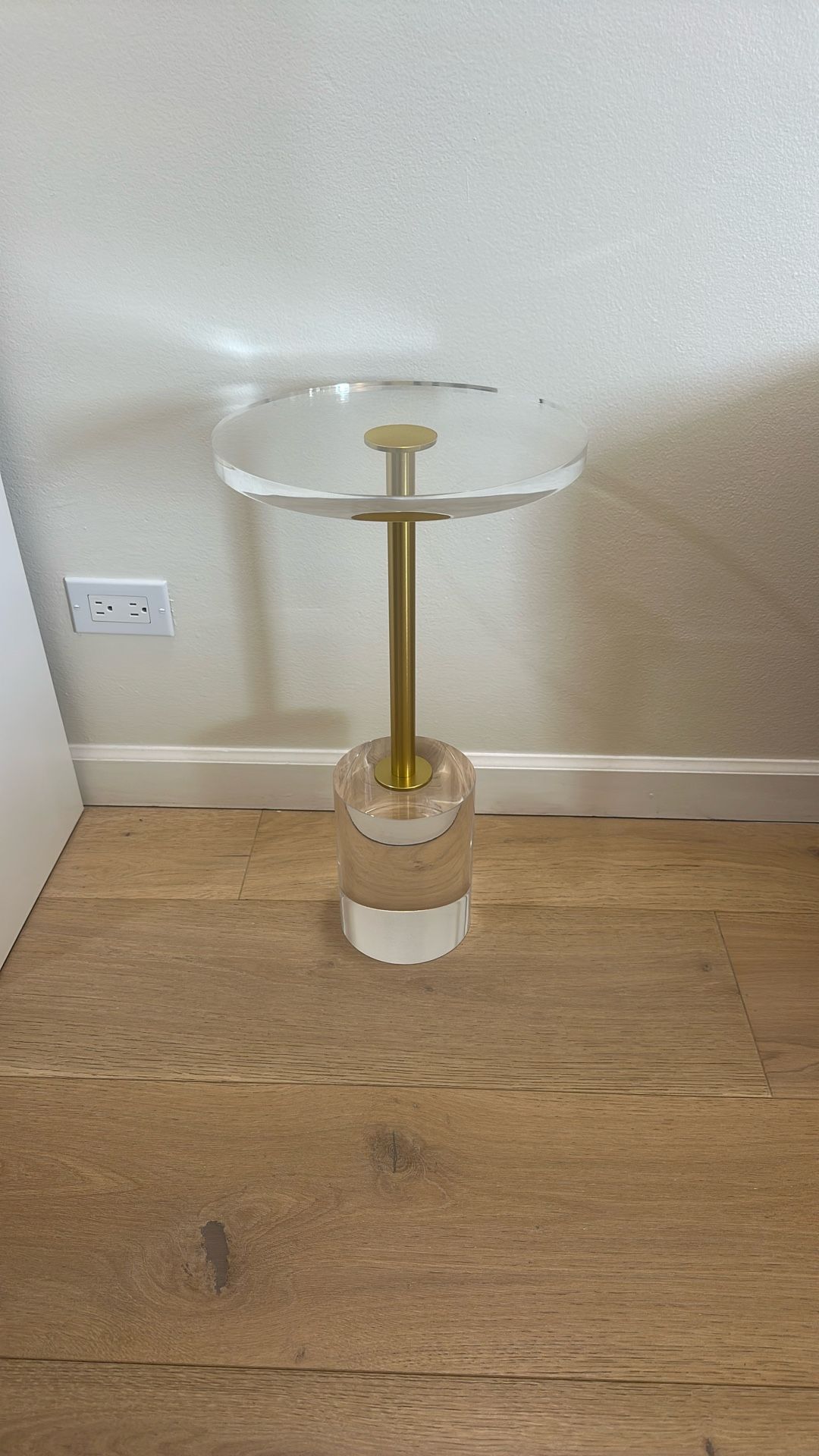 Acrylic End Table 