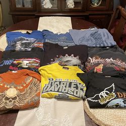 Harley Davidson Shirt Lot 