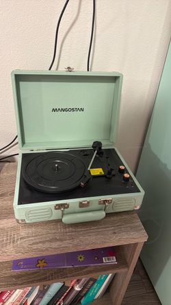 Mangostan Portable Suitcase Vinyl Record Player