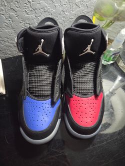 Jordan Mars 270 multicoloured trainers side men 8