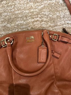 Coach Leather Satchel Handbag