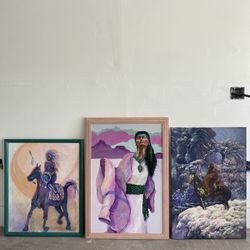 35 Original Southwest Paintings - Bulk Artist Collection (Scottsdale)