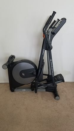 Elliptical machine. NordicTrack AudioStride 800