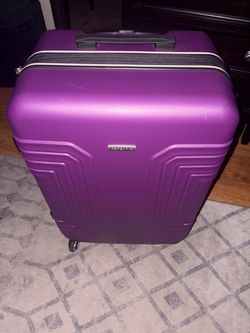 Samsonite Purple Hard Shell Spinner Luggage