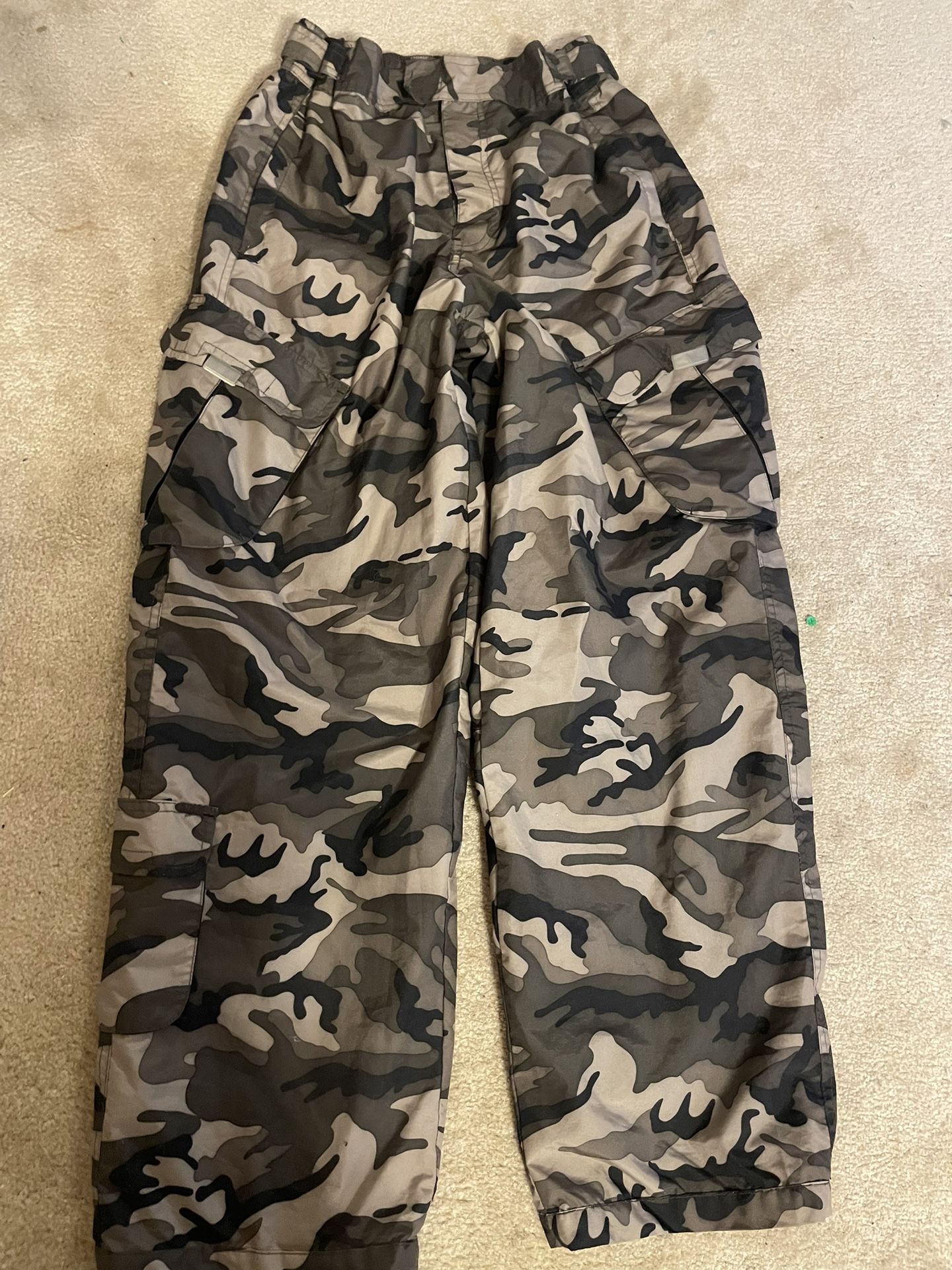 camouflage cargo pants-athletic works