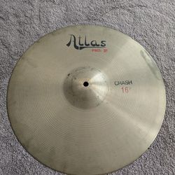 16" Atlas Pro II By UFIP Crash Cymbal