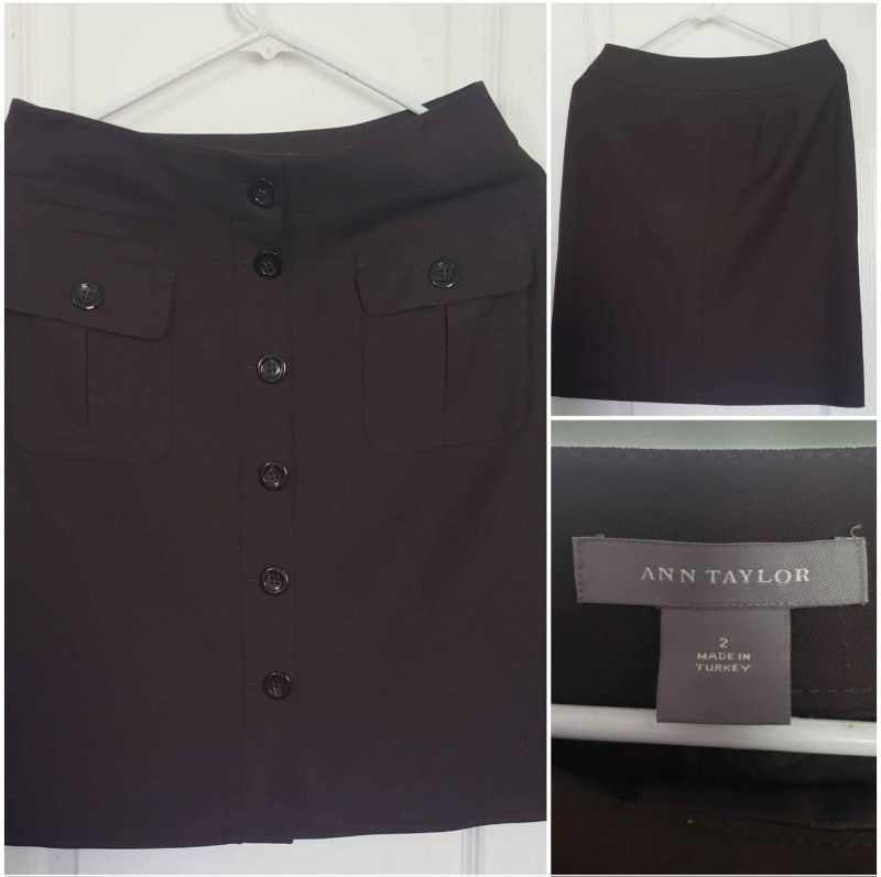 Brown Skirt For Woman Size 2  