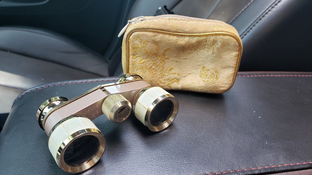 Antique Opera Glasses Binoculars - Made in Japan, Hand Imported from Italy - Mint Condition!
