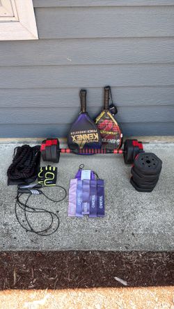 Home Gym & Pickleball Bundle - $80 obo