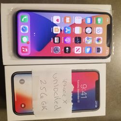 iPhone X 256gb Factory Unlocked