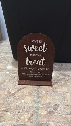 Treat sign