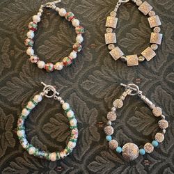 Beautiful Beaded Bracelets New Stainless Steel