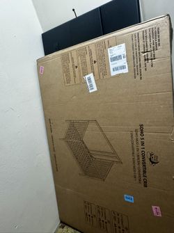 Black Unopened crib