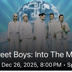 Backstreet Boys tickets 