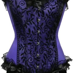 Purple Corset - BRAND NEW  Large 