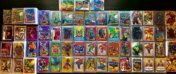 Topps Finest Fantastic Four & Marvel Mega Lot 2x 1/1 Red /5 Black /10 Doom /25