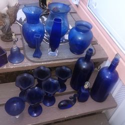 Cobalt Blue Glass Collection