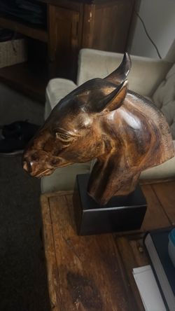Bombay full Bronze metal cast vintage horse head