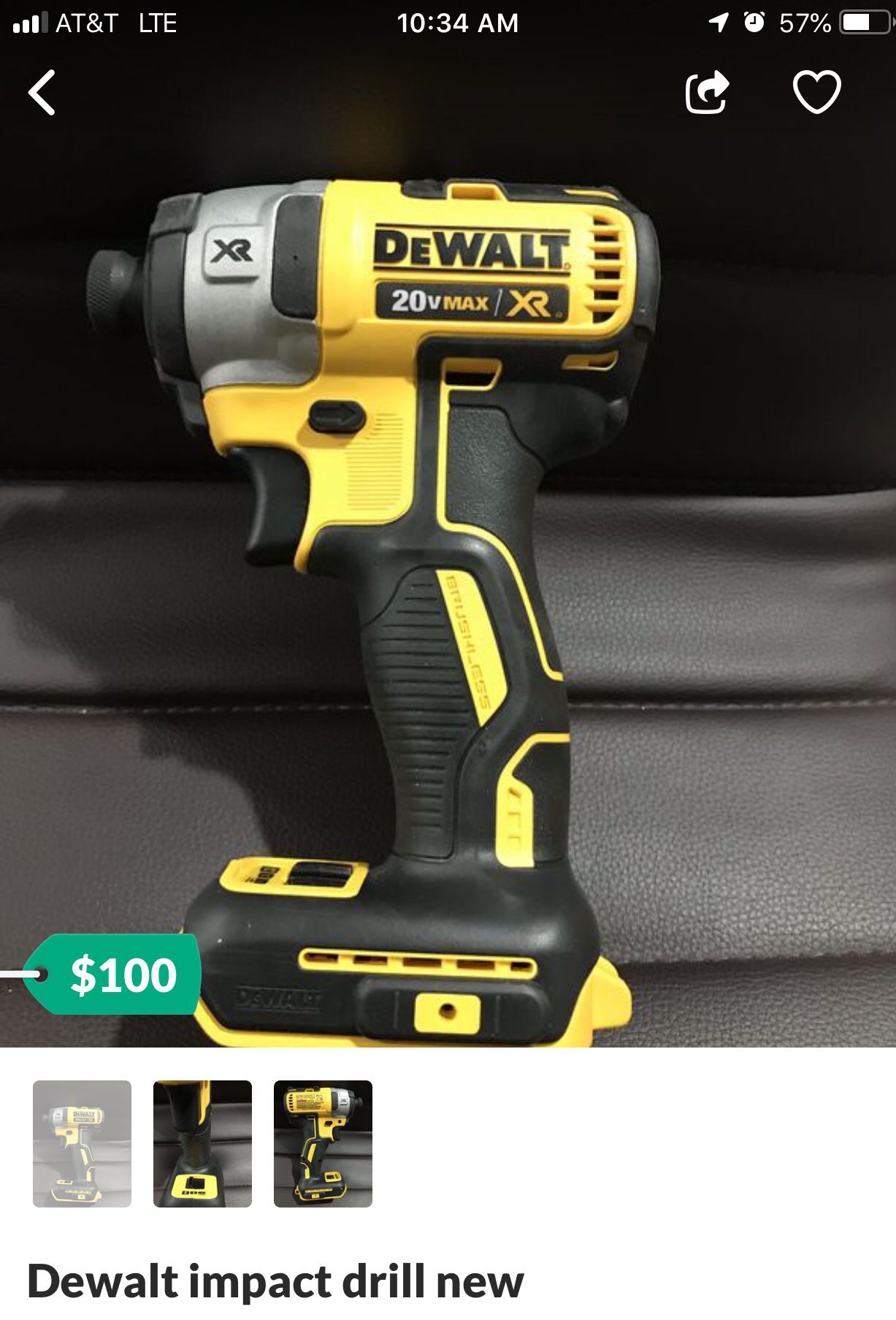 Brand new Dewalt impact drill