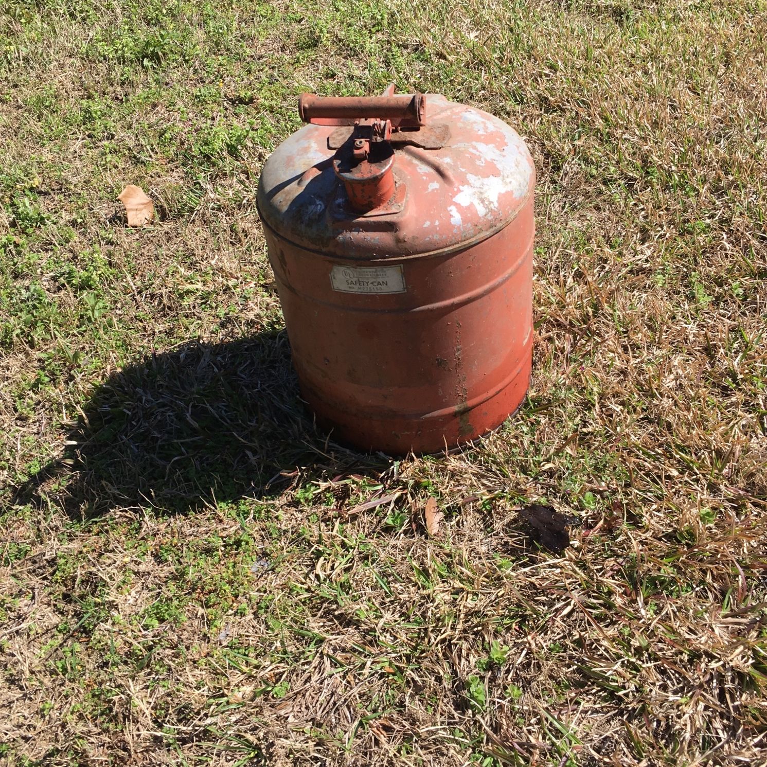 5 Gallon Metal Gas Can