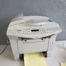 Oki Laser Printer Multifunction Print Fax Copy