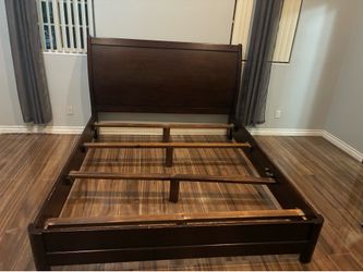 King size bed frame