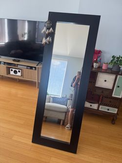 Full length floor mirror