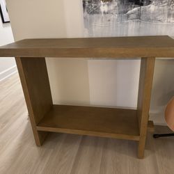 Wood Console Table Farmhouse Style