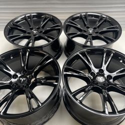 19” Oem Tesla Model Y Wheels 19 Inch Gloss Black Rims Tesla Y