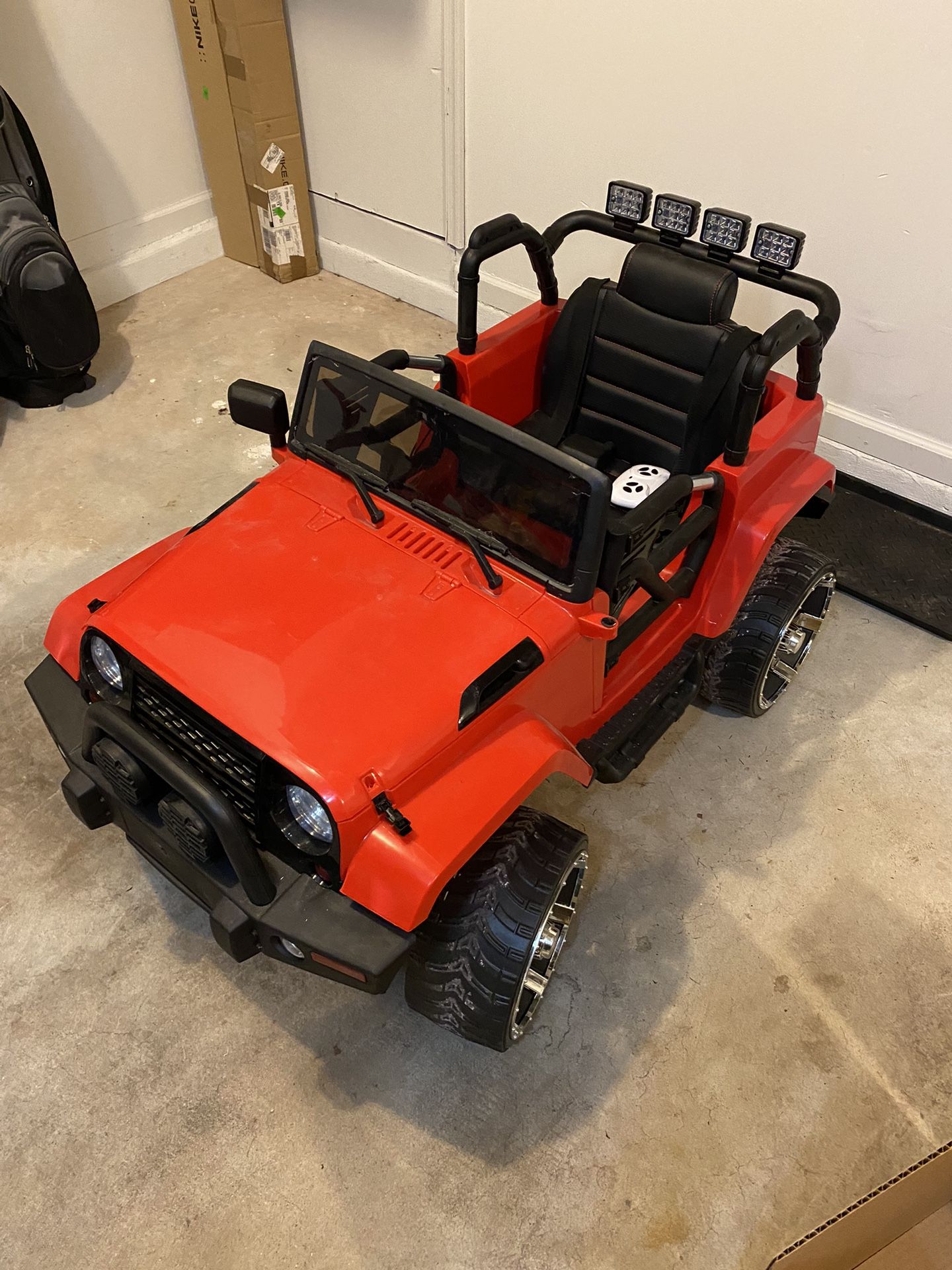 Motorized Kids Jeep