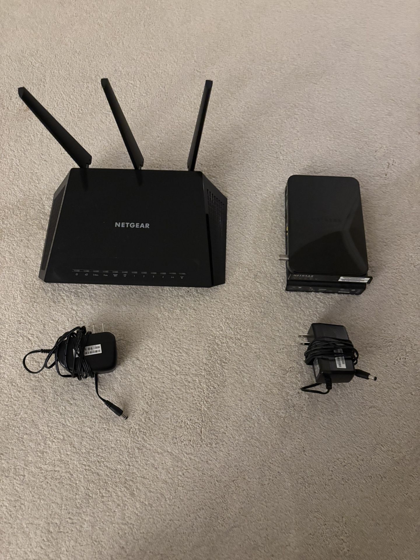 NetGear AC2400 Router And CM500 Modem