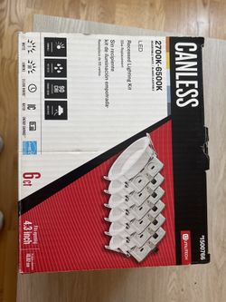 New UTLTECH Canless LED Recessed Lighting Kit - 6 Pack