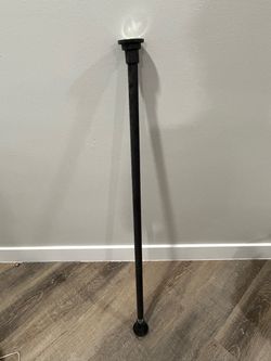 Black Metal Tension Rod