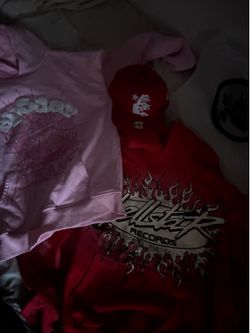 Hellstar n sp5der hoodies