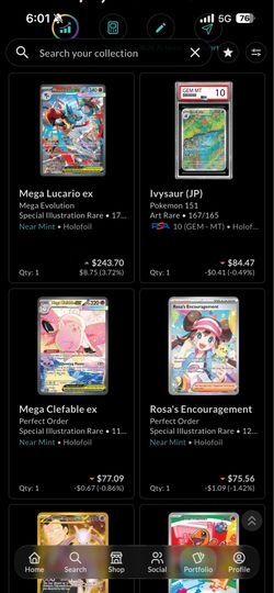 Selling Pokemon collection