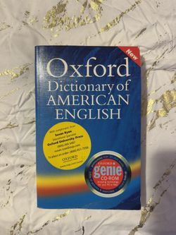 Book Oxford Dictionary Of American English