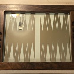 RARE backgammon table top board