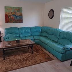 Sealy Leather Sofa With Sleeper